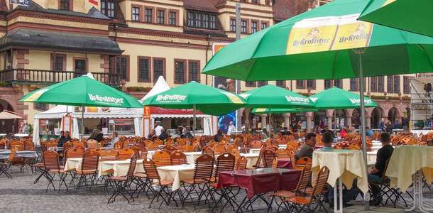 Leipzig Markt (Eski Pazar)