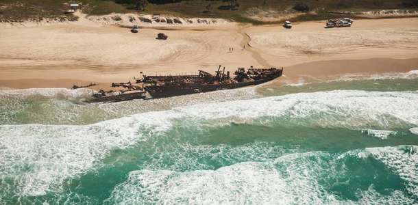 Maheno Shipwreck'i görün