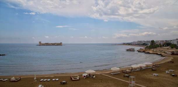Kızkalesi’nde denize girin
