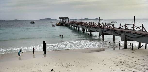 Mersing plajlarında yüzün ve dalış yapın  