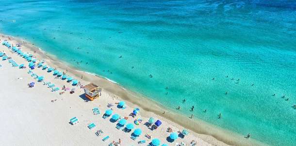 South Beach’de denize girin 