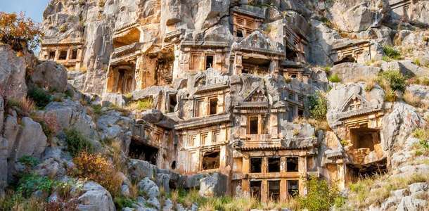 En ihtişamlı Likya şehirlerinden Myra Antik Kenti’ni keşfedin