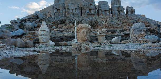 Nemrut Krater Gölü’nde tabiatın büyüsüne kapılın