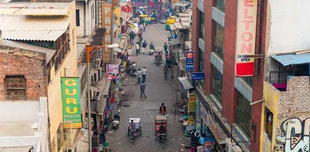 Paharganj’da kalın 