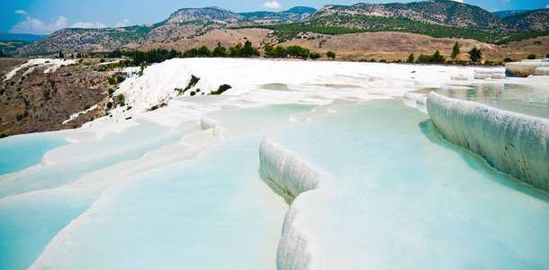 Pamukkale Travertenleri’ni görün