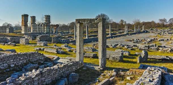 Philippi'nin arkeolojik alanlarını gezin