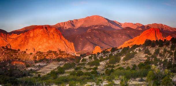 Pikes Peak zirvesine ulaşın