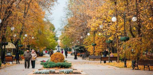 Pushkin Bulvarı’nda keyifli zaman geçirin  