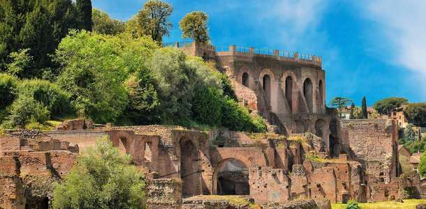 Roma’ya bir de Palatine Tepesi'nden bakın 