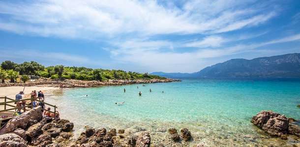 Sedir Adası’nın olağanüstü kumsallarından denize girin