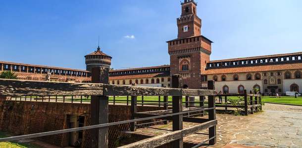 Sforzesco Şatosu’nda zamanda yolculuğa çıkın 