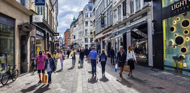 Strøget’te alışveriş yapın
