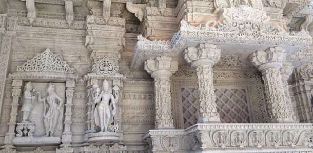 Akshardham Tapınağı’nın muhteşem mimarisini inceleyin 