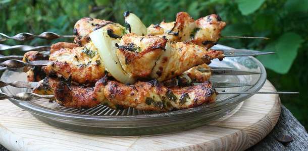 Tavuk kebabı
