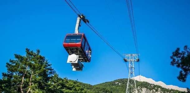 Teleferiğe binin