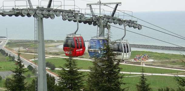Teleferikle Sawtooth Dağı’na çıkın