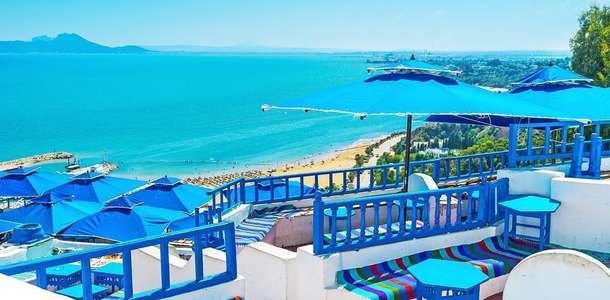 Sidi Bou Said sahillerini turlayın  