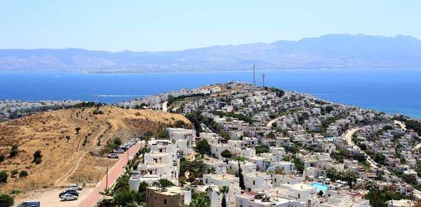 Turgutreis Dağı’ndan kuşbakışı manzarayı seyredin  