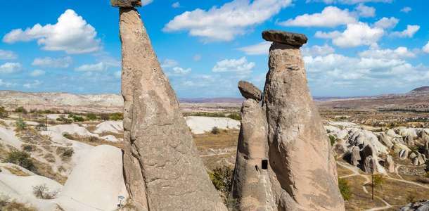 Efsanevi Üç Güzeller manzarasını seyre dalın  