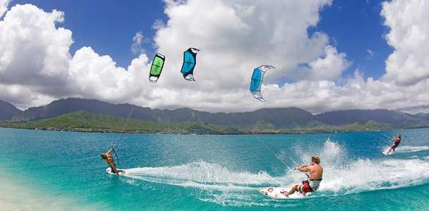 Uçurtma sörfü yapın