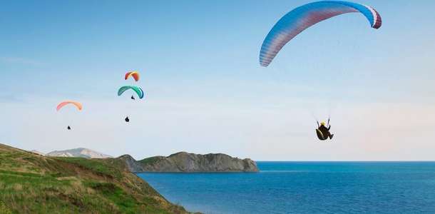 Alanya üstünde yamaç paraşütü yapın
