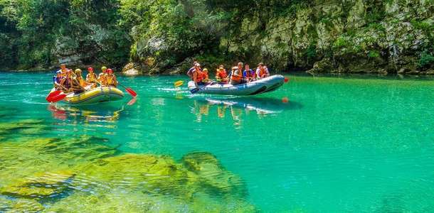 Lim Nehri’nde rafting yapın, dağ bisikleti sürün