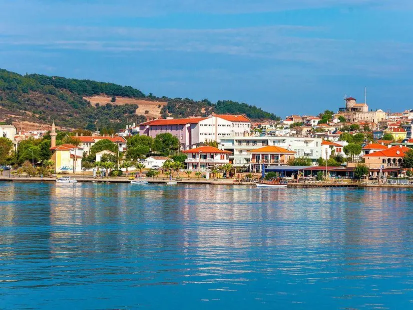 ayvalık cunda adası görünümü